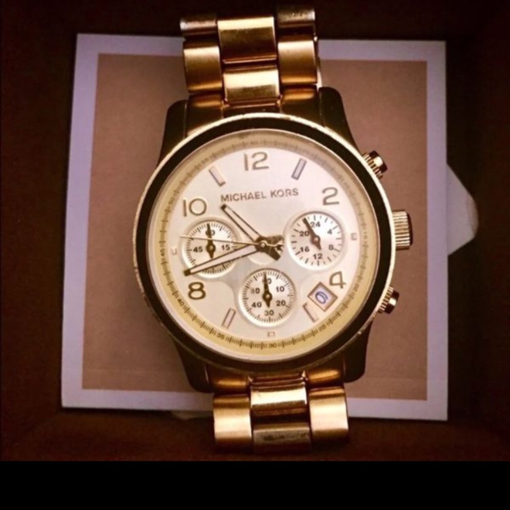 Gold Michael Kors Watch
